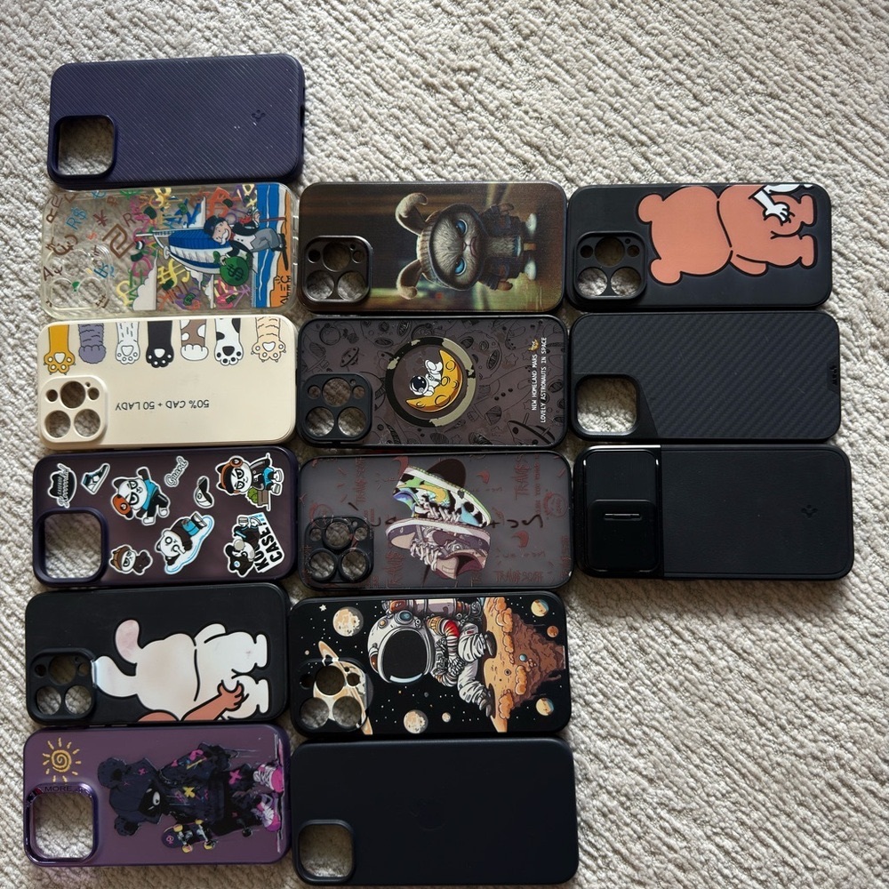 IPhone Cases for 14 pro max and 14 pro. Preowned